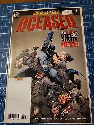 Buy Dceased #1hcf 8.0+ Variant Dc Comic Book G-124 • 2.79£