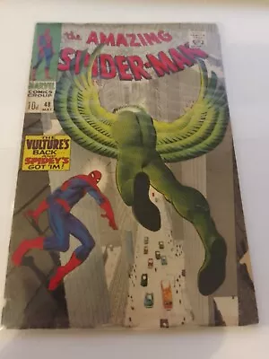 Buy Amazing Spider-Man #48 - Marvel 1967 - 1st New Vulture • 20£