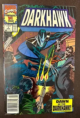 Buy DARKHAWK #1 (Marvel Comics 1991) -- 1st Appearance -- NEWSSTAND Variant -- VF/NM • 9.55£