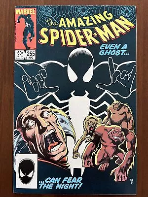 Buy The Amazing Spider-Man #255 (Marvel Comics 1984) 1st Appearance Of Black Fox VF+ • 6.40£