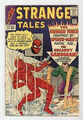 Buy Strange Tales #115 GD/VG 3.0 1963 • 110.38£