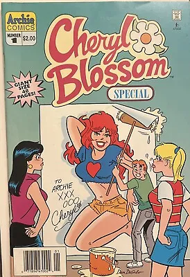 Buy CHERYL BLOSSOM #1 Special Archie Comics Dan Decarlo Mini Series 1995 Newsstand • 8£