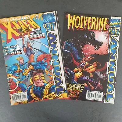 Buy WOLVERINE & UNCANNY X-MEN Annuals '97 Marvel Comics 1997 • 4£