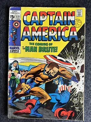 Buy Captain America #121 ***fabby Collection*** Grade Vg+ • 12.99£