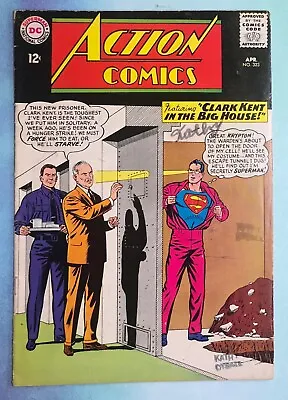 Buy Action Comics #323 Superman DC Silver Age Supergirl Curt Swan Cover Vg- • 11.87£