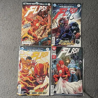 Buy The Flash Comic Books Issue #33-36 Rebirth DC Universe 4x Comics Bundle 2017 • 22.99£