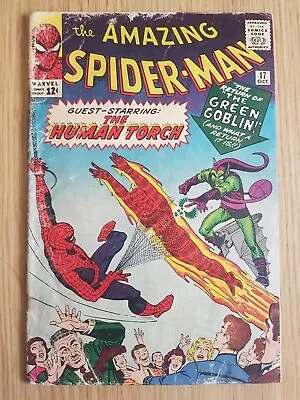 Buy Amazing Spider-Man 17 - 1964 - 2nd Green Goblin • 310£