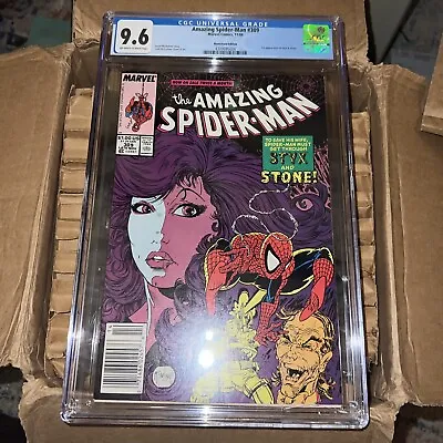 Buy AMAZING SPIDER-MAN #309 CGC 9.6 NM  1st Styx & Stone!! McFarlane NEWSSTAND 1988 • 134.05£
