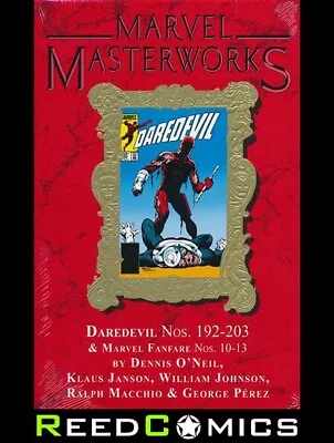 Buy MARVEL MASTERWORKS DAREDEVIL VOLUME 18 DM VARIANT HARDCOVER (392 Pages) Hardback • 52.99£