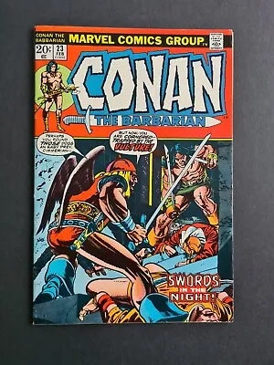 Buy Marvel Comics Conan The Barbarian 23 (1973) 1st App Red Sonja – Barry Smith Art • 90£
