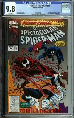 Buy Spectacular Spider-man #201 Cgc 9.8 White Pages // Marvel Comics 1993 • 95.60£
