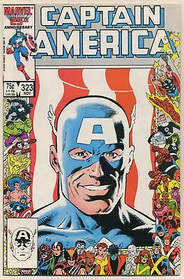 Buy Captain America 323 NM- 1986 Marvel 1st App Super Patriot Mike Zeck • 32.17£