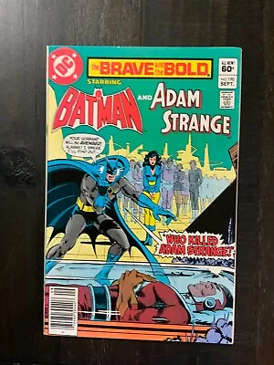 Buy Brave And The Bold #190 FN/VF Bronze Age Comic Featuring Batman And Adam Strange • 5.60£
