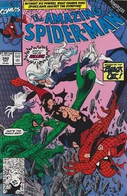 Buy Amazing Spider-Man (1963) # 342 (8.0-VF) Black Cat, Scorpion 1990 • 9£