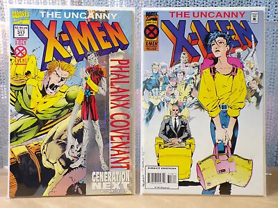 Buy Uncanny X-Men #317-318 1st App + Intro Generation X (1994) 2-issues NM • 6£