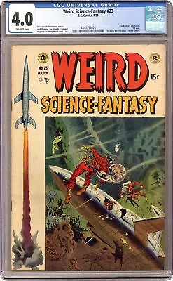 Buy Weird Science-Fantasy #23 CGC 4.0 1954 4340754024 • 290.37£