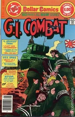 Buy GI Combat #205 VG- 3.5 1977 Stock Image Low Grade • 7.75£