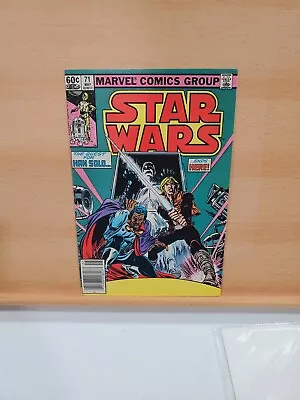 Buy 1983 Marvel Star Wars #71  VF- 7.5 NEWSSTAND The Quest For Han Solo Ends Here! • 12£