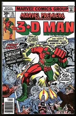 Buy Marvel Premiere #35 Marvel 1977 (NM+) 1st Appearance Of 3D Man! L@@K! • 18.13£