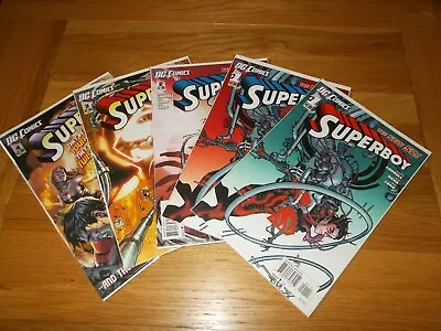 Buy 5 X DC Comics Superboy New 52 1-4 Complete Run • 2.99£
