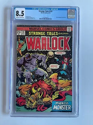 Buy Strange Tales 181 CGC 8.5 Madness Monster Warlock 1975 • 62.31£