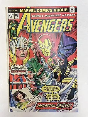 Buy Avengers #139 FN- Whirlwind Toad 1979 Bronze Age Marvel Comics • 7.08£