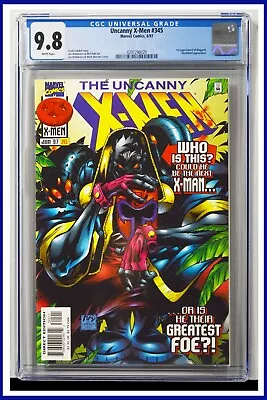 Buy Uncanny X-Men #345 CGC Graded 9.8 Marvel June 1997 White Pages Comic Book. • 139.12£