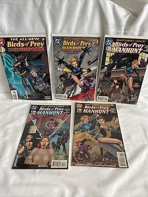Buy Birds Of Prey Manhunt #1-4 & Black Canary Batgirl. Chuck Dixon Oracle Catwoman • 18.93£
