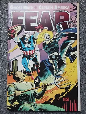 Buy FEAR One-shot ( Oct 1992 ) ☆Ghost Rider / Captain America ☆ MARVEL COMICS  • 3£