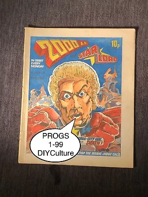 Buy 2000AD — Comic/Prog 1-99 — Judge Dredd — Price/ship Discounts With Quantity • 7.90£
