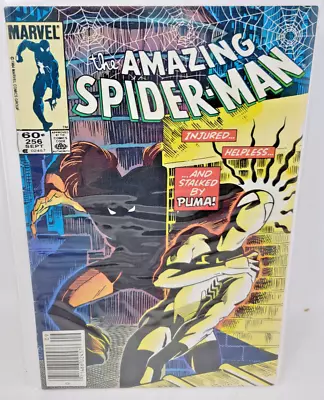 Buy Amazing Spider-man #256 Puma 1st Appearance *1984* Newsstand 5.0 • 6.80£