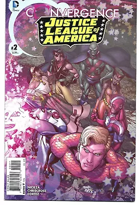 Buy Convergence JUSTICE LEAGUE Of AMERICA - No. 2 (July 2015) VARIANT 'Main' COVER • 2.50£