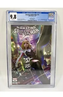Buy Marvel Comics Amazing Spider-Man #73 Derrick Chew TRADE Frankies Comic CGC 9.8 • 55.60£