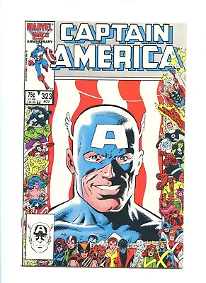 Buy Captain America #323 1986 (VF 8.0)~ • 11.89£