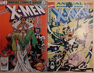Buy X-Men Annuals #6 (1982) And #15 (1991) Marvel Comics • 5£