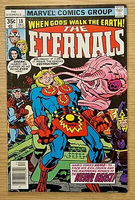 Buy The Eternals #18  First Appearance Ziran. Marvel Bronze Age Comic. Cents • 6£
