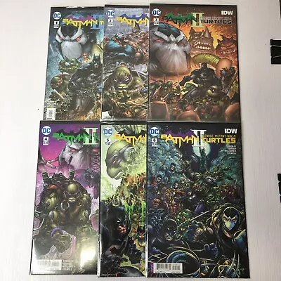Buy Batman Teenage Mutant Ninja Turtles II 2 #1-6 Complete First Print • 39.99£