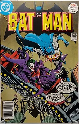 Buy Batman #286 (1977) Joker Story And On Cover, Jim Aparo Art NM- • 157.94£