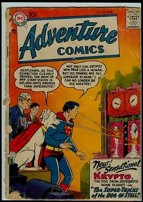 Buy DC Comics ADVENTURE Comics #239 Superboy & Krypto Green Arrow Aquaman GD 2.0 • 20.07£