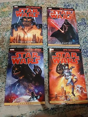 Buy Star Wars Legends Epic Collection The Empire Volumes 1, 2, 3, And 4. Four Books • 120£