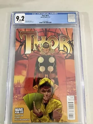 Buy The Mighty Thor #617 (Marvel Comics January 2011) CGC 9.2 White Pages • 36.19£