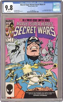 Buy Marvel Super Heroes Secret Wars #7D CGC 9.8 1984 4214857011 1st Spider-Woman II • 266.44£