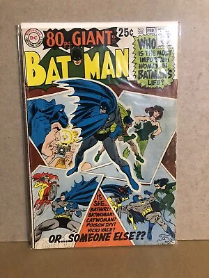 Buy Batman #208 80 Page Giant Poison Ivy Batgirl Bat Woman Spanking Panel • 27.71£