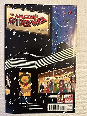 Buy Amazing Spider-Man # 700 Marcos Martin Variant New Year's Diner Marvel Direct Ed • 15.76£