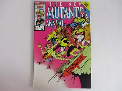 Buy Marvel Comics THE NEW MUTANTS ANNUAL #2 1986 LOOKS GREAT!! • 23.86£