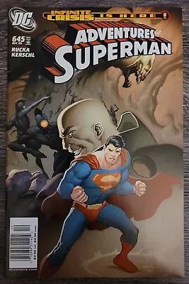 Buy Adventures Of Superman #645 - Infinite Crisis- Newsstand Variant - Luthor App. • 5.93£