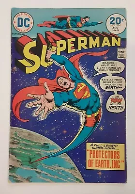 Buy Superman #274 DC COMICS 1974 FLAT SHIPPING • 3.16£