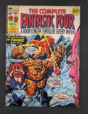 Buy Marvel Comics - The Complete Fantastic Four - Issue No 14 December 1977 • 5.95£