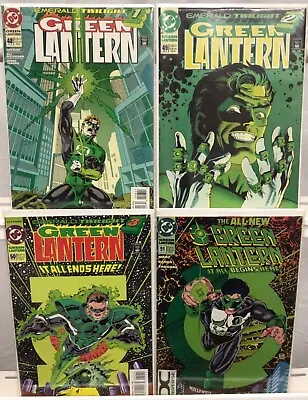 Buy DC Comics Green Lantern Emerald Twilight 1-4 Complete Story #51 DCU Logo VF 1994 • 78.83£