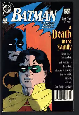 Buy Batman #427 7.0 // A Death In The Family Part Two 1988 • 26.88£